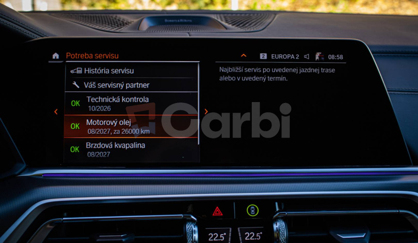 BMW X5 xDrive 40d Msport, Laser, Vzduch, Webasto, Masáž, Pano, Bowers Wilkins, DPH