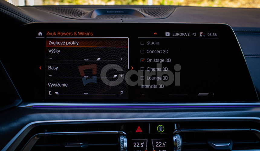 BMW X5 xDrive 40d Msport, Laser, Vzduch, Webasto, Masáž, Pano, Bowers Wilkins, DPH