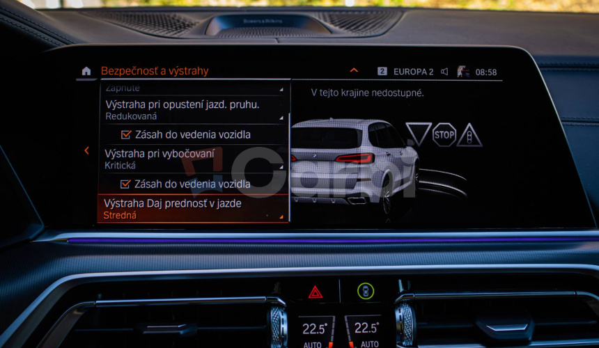 BMW X5 xDrive 40d Msport, Laser, Vzduch, Webasto, Masáž, Pano, Bowers Wilkins, DPH