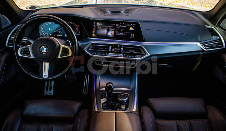 BMW X5 xDrive 40d Msport, Laser, Vzduch, Webasto, Masáž, Pano, Bowers Wilkins, DPH