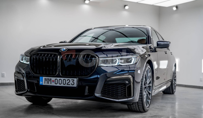 BMW Rad 7 730d xDrive MSport, Service Inclusive, šíber, soft-close, keramika, DPH