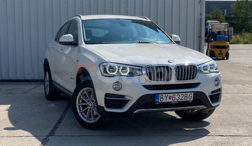 BMW X4 xDrive20d A/T, 140kW, A8, 5d.