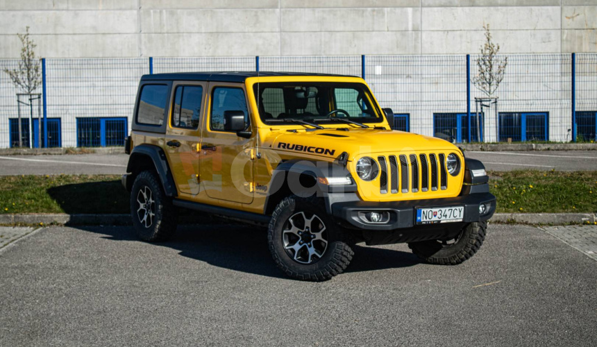 Jeep Wrangler Rubicon Unlimited 2.0 199kW, A8, Koža, Hard top