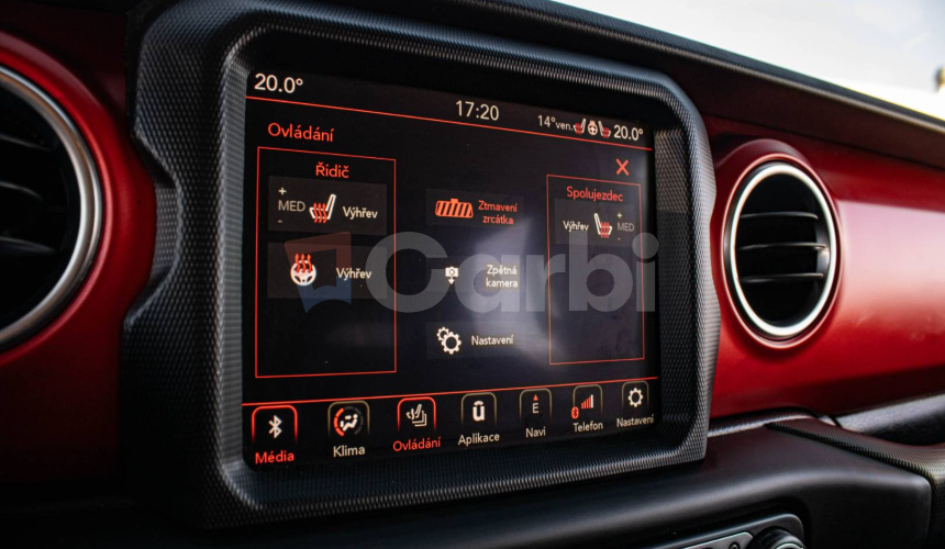 Jeep Wrangler Rubicon Unlimited 2.0 199kW, A8, Koža, Hard top