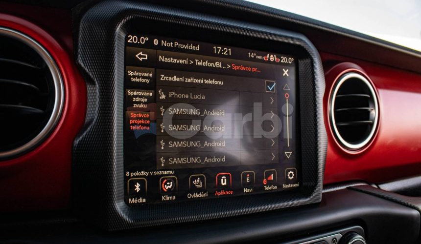 Jeep Wrangler Rubicon Unlimited 2.0 199kW, A8, Koža, Hard top