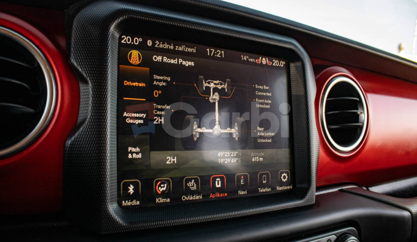 Jeep Wrangler Rubicon Unlimited 2.0 199kW, A8, Koža, Hard top