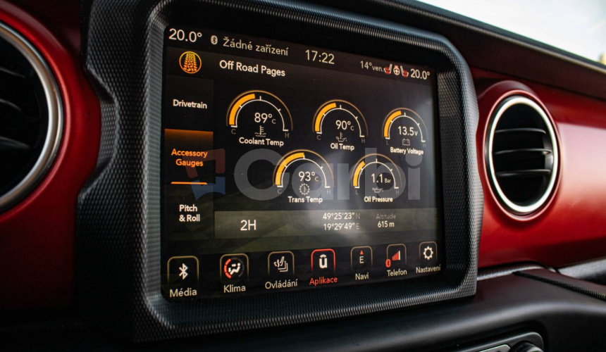 Jeep Wrangler Rubicon Unlimited 2.0 199kW, A8, Koža, Hard top