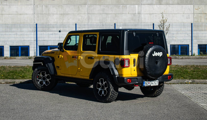 Jeep Wrangler Rubicon Unlimited 2.0 199kW, A8, Koža, Hard top