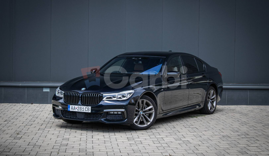 BMW Rad 7 740d xDrive Msport, HUD, Masáž, Softclose, Shadowline, Display Key, DPH