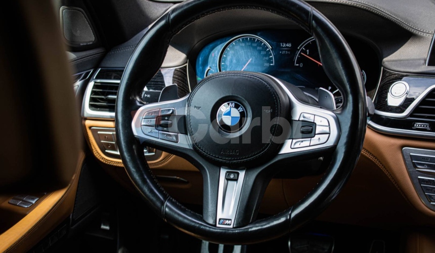 BMW Rad 7 740d xDrive Msport, HUD, Masáž, Softclose, Shadowline, Display Key, DPH