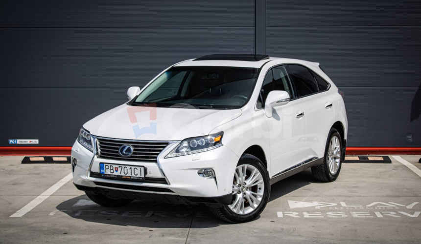 Lexus RX 450h Premium, Slovenské, Pravidelný servis, Strešné okno, ťažné, vzduch