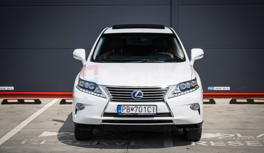 Lexus RX 450h Premium, Slovenské, Pravidelný servis, Strešné okno, ťažné, vzduch