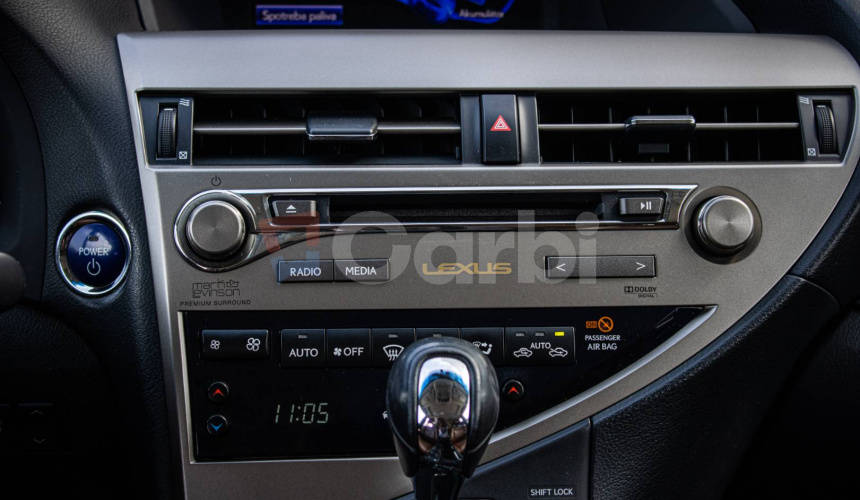 Lexus RX 450h Premium, Slovenské, Pravidelný servis, Strešné okno, ťažné, vzduch