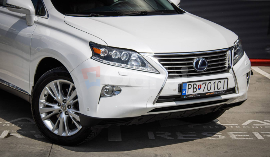Lexus RX 450h Premium, Slovenské, Pravidelný servis, Strešné okno, ťažné, vzduch