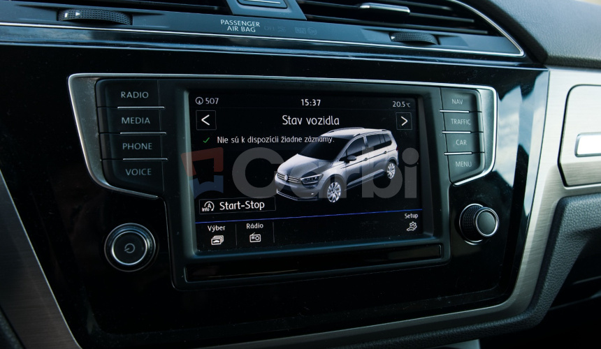 Volkswagen Touran 2.0 TDI SCR 150k 7miestne 6st. manuál Nelakované