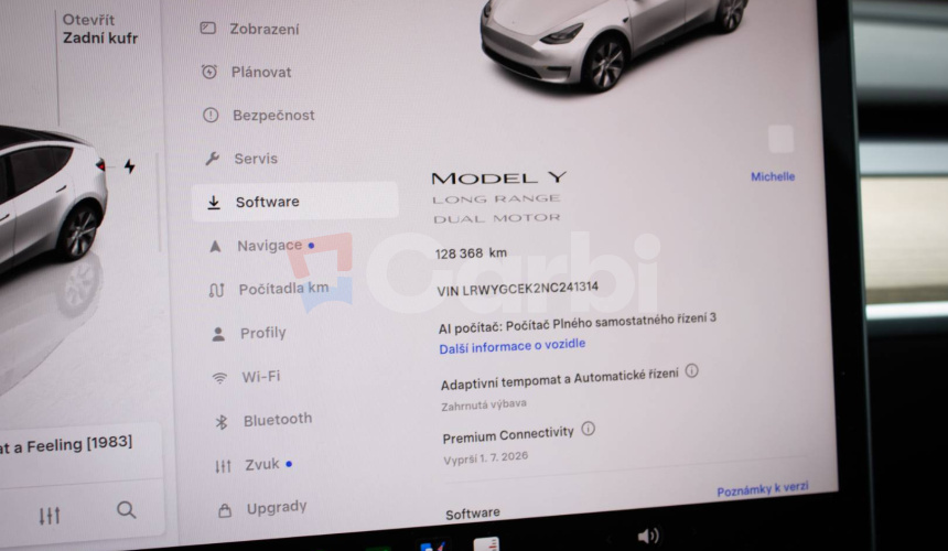 Tesla Model Y Long Range Ryzen, SOH 90%, Grok, Tepelné čerpadlo, Matrix LED, Dvojité sklá