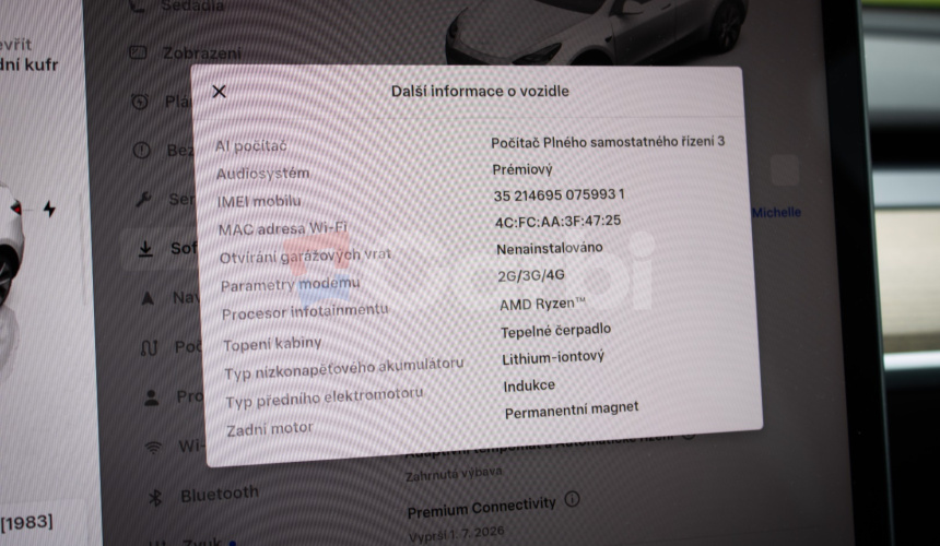 Tesla Model Y Long Range Ryzen, SOH 90%, Grok, Tepelné čerpadlo, Matrix LED, Dvojité sklá