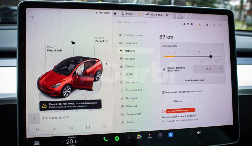 Tesla Model Y Long Range AWD, Biely interiér, Tepelné čerpadlo, Dvojité sklá, DPH