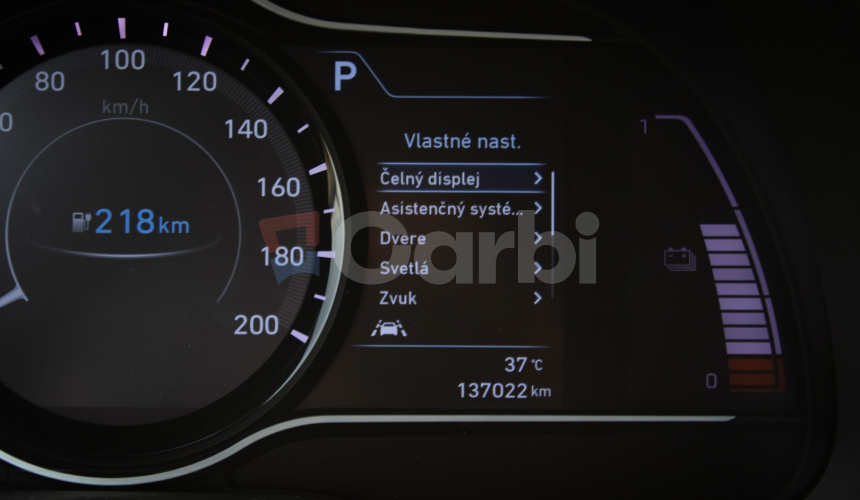 Hyundai Kona Electric+ 64kWh batéria 98% SOH, slovenské s históriou, HUD, Krell audio, DPH