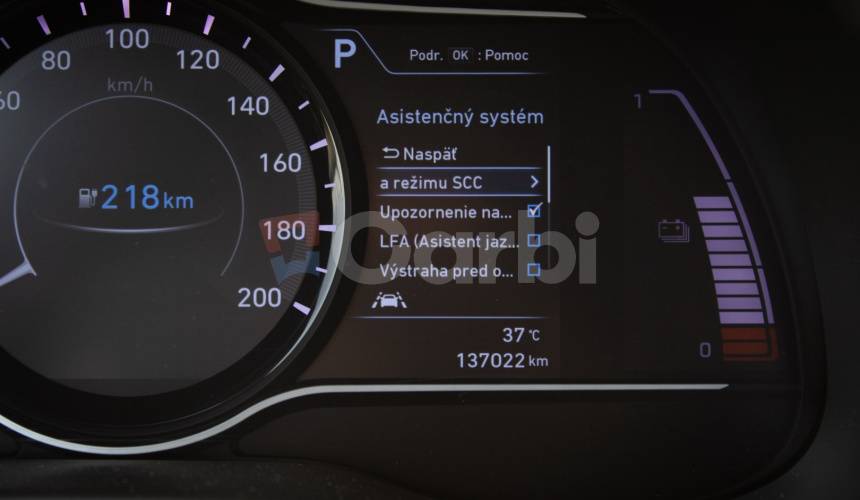 Hyundai Kona Electric+ 64kWh batéria 98% SOH, slovenské s históriou, HUD, Krell audio, DPH