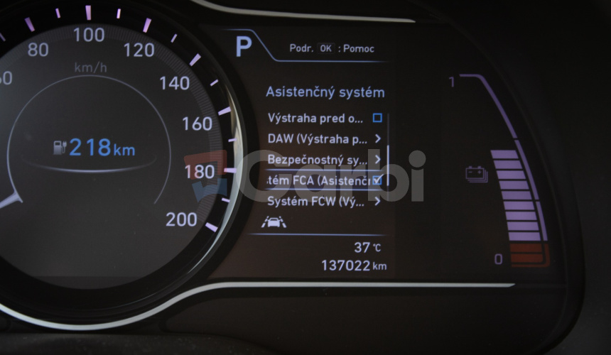 Hyundai Kona Electric+ 64kWh batéria 98% SOH, slovenské s históriou, HUD, Krell audio, DPH