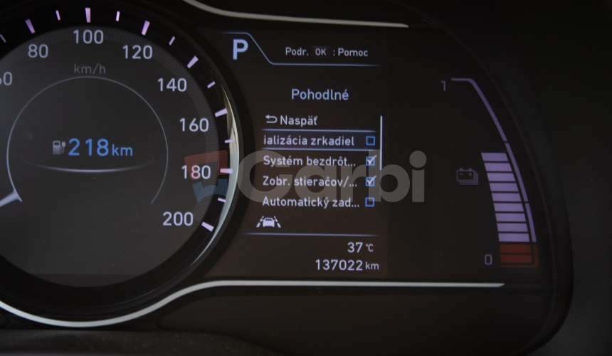 Hyundai Kona Electric+ 64kWh batéria 98% SOH, slovenské s históriou, HUD, Krell audio, DPH