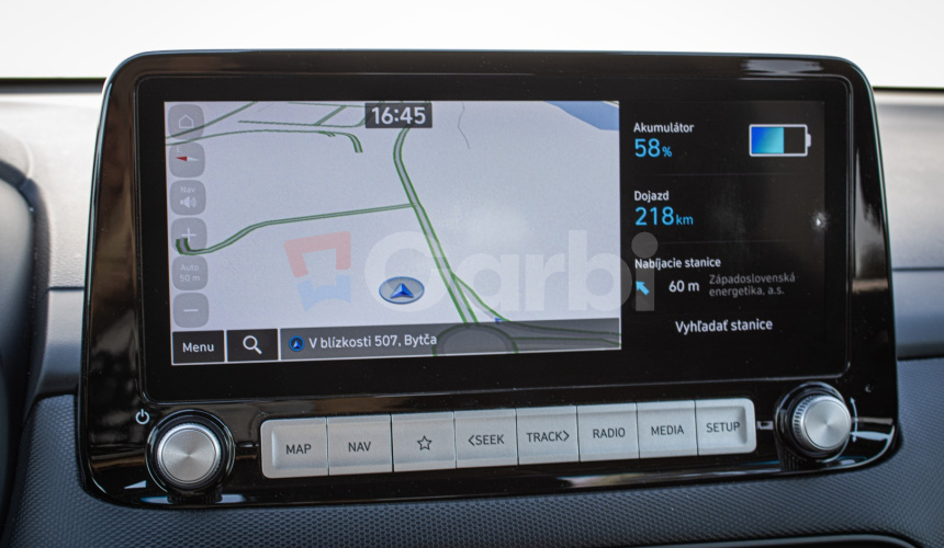 Hyundai Kona Electric+ 64kWh batéria 98% SOH, slovenské s históriou, HUD, Krell audio, DPH