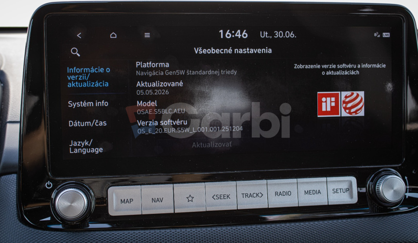 Hyundai Kona Electric+ 64kWh batéria 98% SOH, slovenské s históriou, HUD, Krell audio, DPH