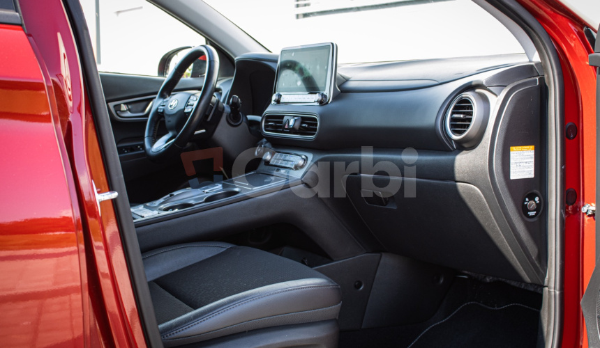 Hyundai Kona Electric+ 64kWh batéria 98% SOH, slovenské s históriou, HUD, Krell audio, DPH