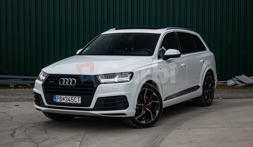 Audi Q7 S-Line 3.0 TDI 200kW 7miest, Matrix, Panorama, Vzduch, Nové rozvody
