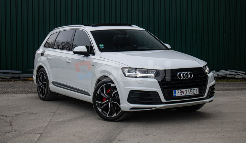 Audi Q7 S-Line 3.0 TDI 200kW 7miest, Matrix, Panorama, Vzduch, Nové rozvody