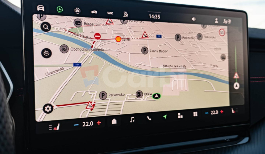 Škoda Octavia Combi VRS 195kW DSG Webasto, Virtual Cockpit