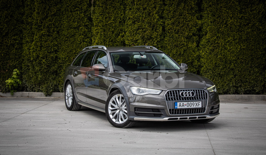 Audi A6 Allroad 3.0 TDI V6 Quattro, Webasto, zdvihnutý tlak oleja, Alcantara, 2X Alu