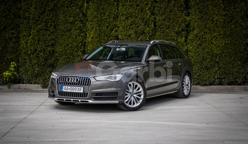 Audi A6 Allroad 3.0 TDI V6 Quattro, Webasto, zdvihnutý tlak oleja, Alcantara, 2X Alu