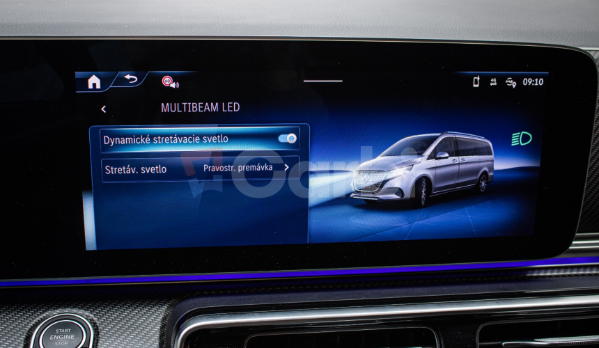 Mercedes-Benz V300d 4MATIC AMG Line, Black optik, Slovenské, Servis grátis, ťažné, Multibeam