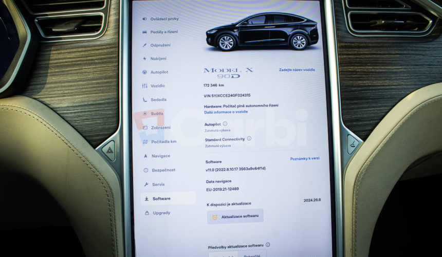 Tesla Model X 90d AWD, 6 miestna, Free supercharer, Autopilot, Odvetrávanie, DPH