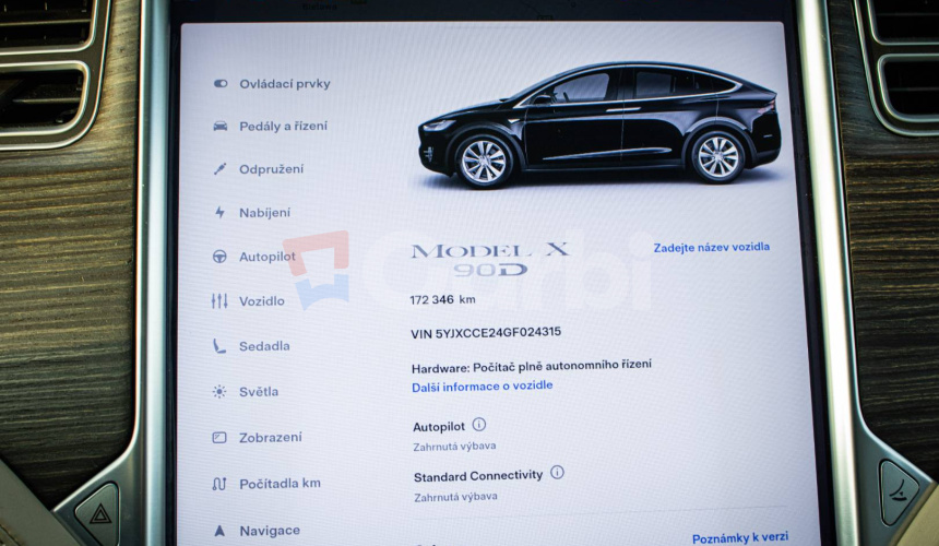 Tesla Model X 90d AWD, 6 miestna, Free supercharer, Autopilot, Odvetrávanie, DPH