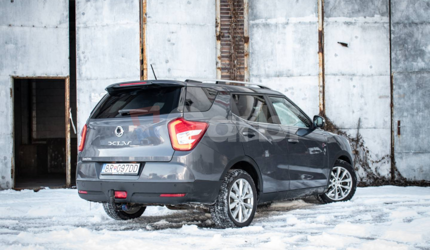 SsangYong XLV 1.6 e-XDI 4x4,2majiteľ,Ťažné, Nebúrané