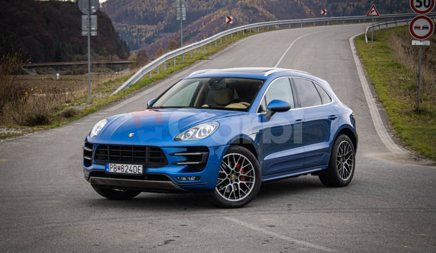 Porsche Macan Turbo PDK, Sport Chrono pack, Vzduchový podvozok, Panoráma, odpočet DPH