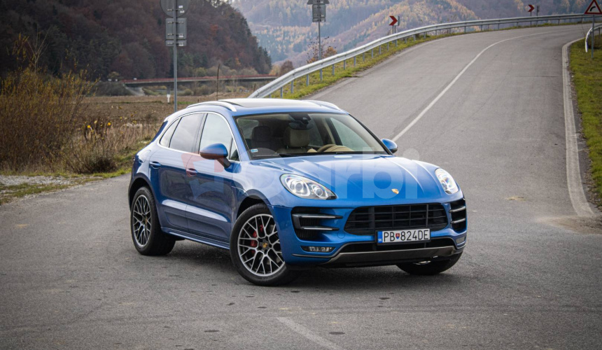 Porsche Macan Turbo PDK, Sport Chrono pack, Vzduchový podvozok, Panoráma, odpočet DPH