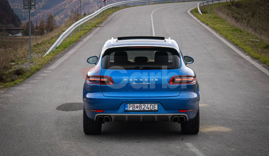 Porsche Macan Turbo PDK, Sport Chrono pack, Vzduchový podvozok, Panoráma, odpočet DPH