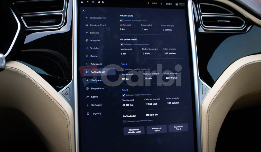 Tesla Model 75D Free Supercharging SC01, SOH 94%, Black, R21 ALU, nové brzdy, dojazd 440 km