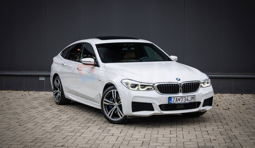 BMW Rad 6 GT 630d xDrive Msport, Pano, HUD, Vzduch, Soft-close, Natáčanie nápravy, Históri