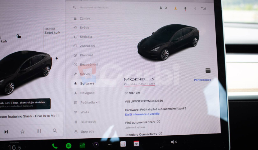 Tesla Model 3 Performance 82kWh Batéria, FSD-najvyšší autopilot, nelakované, DPH