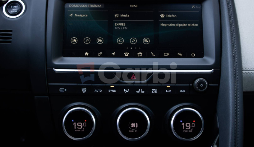 Jaguar E-Pace 2.0 I4 180k S AWD A/T, Slovenské, 360°, Virtual Cockpit, čierny strop