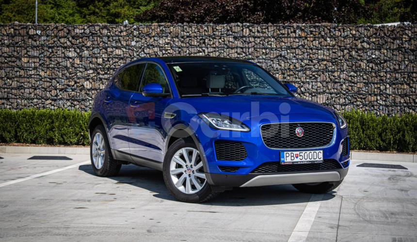 Jaguar E-Pace 2.0 I4 180k S AWD A/T, Slovenské, 360°, Virtual Cockpit, čierny strop