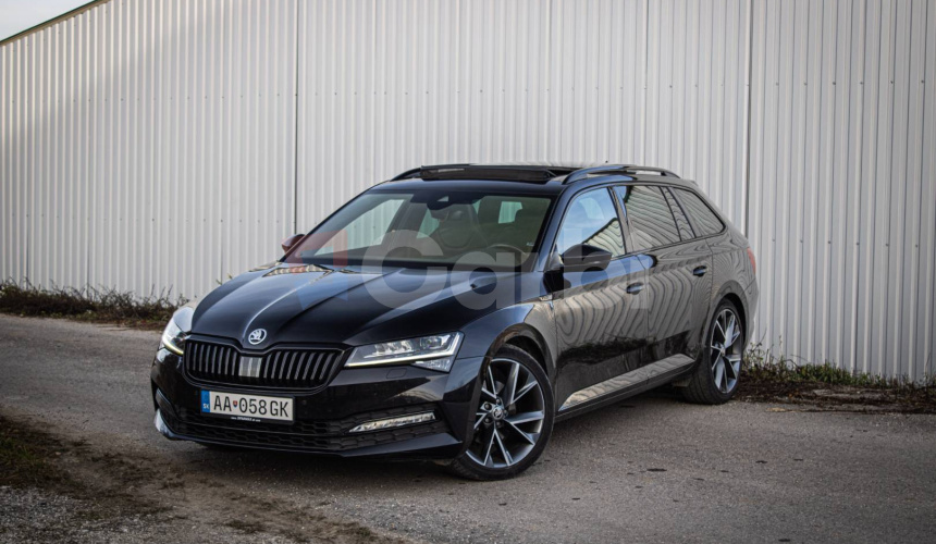 Škoda Superb Combi 1.5 TSI DSG Sportline, Panoráma, Virtual cockpit, Pamäťové sedadlá