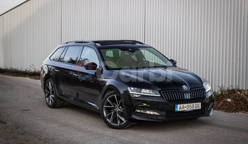 Škoda Superb Combi 1.5 TSI DSG Sportline, Panoráma, Virtual cockpit, Pamäťové sedadlá