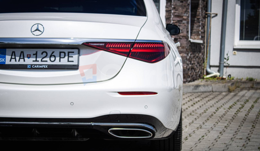 Mercedes-Benz S trieda Sedan 580e L 4MATIC Manufaktur, Slovenské, Nelakované, V záruke, Pano, D