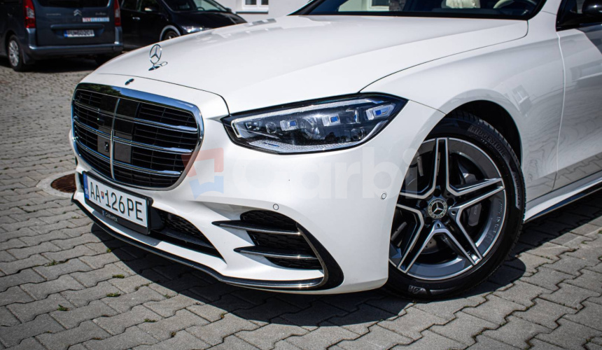 Mercedes-Benz S trieda Sedan 580e L 4MATIC Manufaktur, Slovenské, Nelakované, V záruke, Pano, D